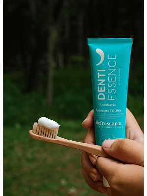 Crema Dental Natural sin Flúor, parabenos, sulfatos y sabores artificiales 90g |  Sonrisa Sana y Refrescante con Extractos Botánicos