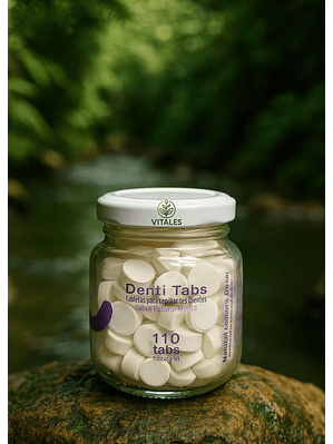 Crema Dental en 110 Pastillas sin Flúor | Limpieza Natural y Ecológica con Xilitol, Zinc y Aceites Esenciales – 110 unidades