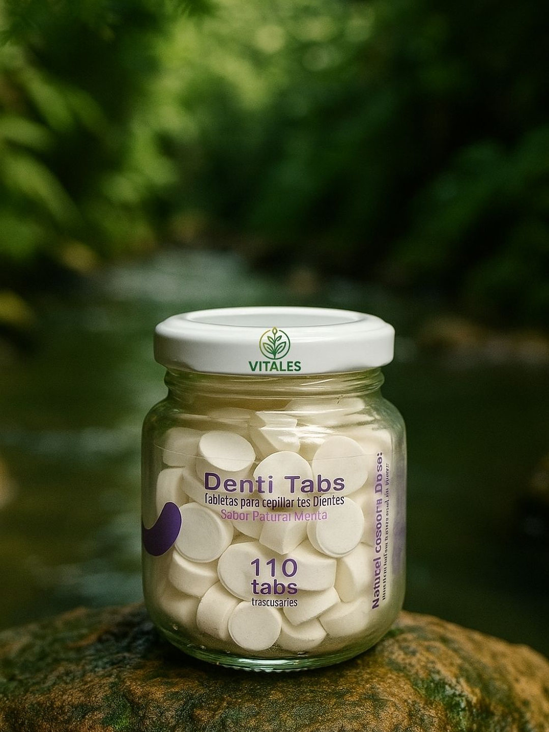 Crema Dental en 110 Pastillas sin Flúor | Limpieza Natural y Ecológica con Xilitol, Zinc y Aceites Esenciales – 110 unidades 2