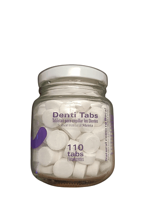 Crema Dental en 110 Pastillas sin Flúor | Limpieza Natural y Ecológica con Xilitol, Zinc y Aceites Esenciales – 110 unidades