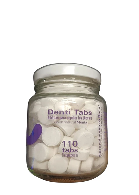 Crema Dental en 110 Pastillas sin Flúor | Limpieza Natural y Ecológica con Xilitol, Zinc y Aceites Esenciales – 110 unidades