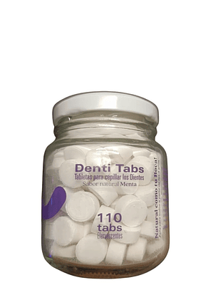 Crema Dental en 110 Pastillas sin Flúor | Limpieza Natural y Ecológica con Xilitol, Zinc y Aceites Esenciales – 110 unidades