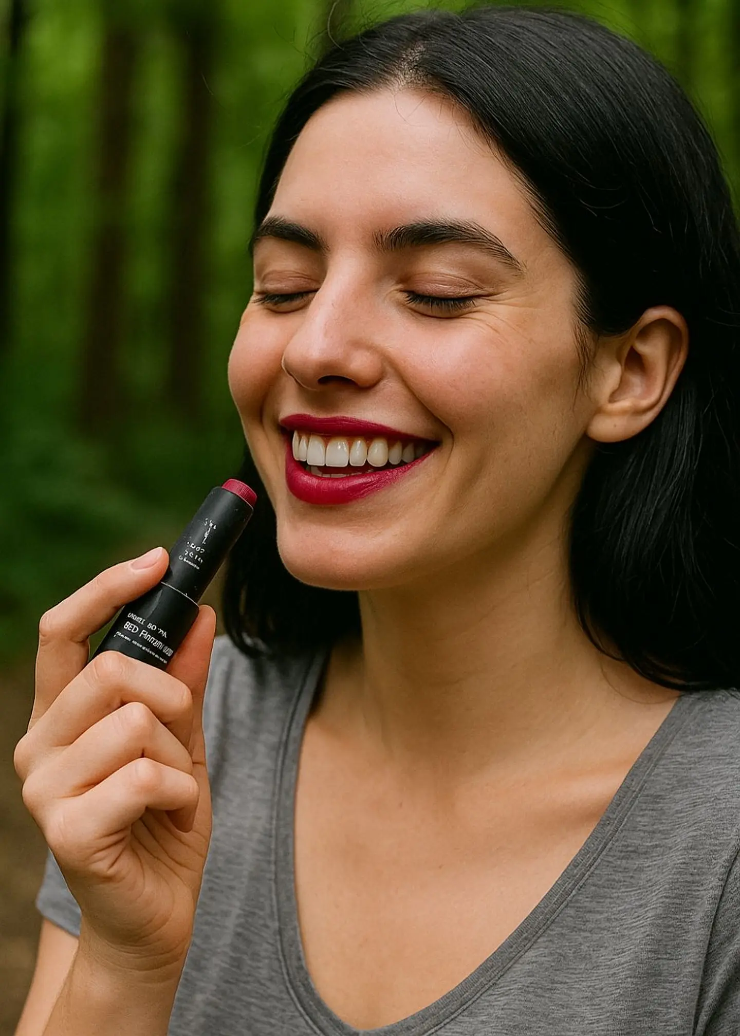 Bálsamo Labial con Color Frambuesa 9g – 100% Natural, Vegano y Biodegradable 2