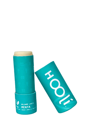 Bálsamo Labial Natural, Vegano, Biodegradable de Menta Transparente 9g – Frescura que cuida tus labios y el planeta