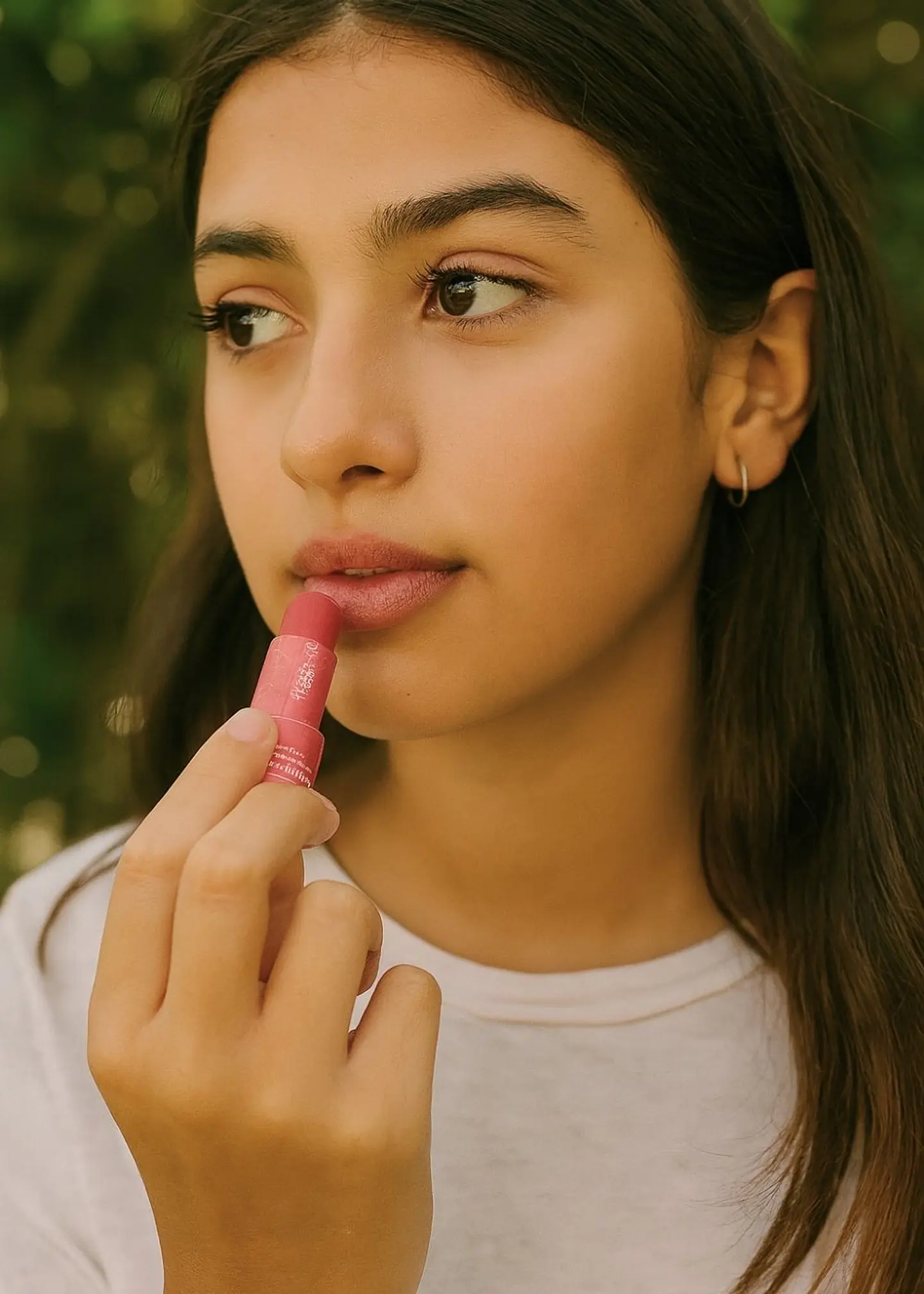 Bálsamo Labial con Color Fresa 9g – 100% Natural, Vegano y Biodegradable 2