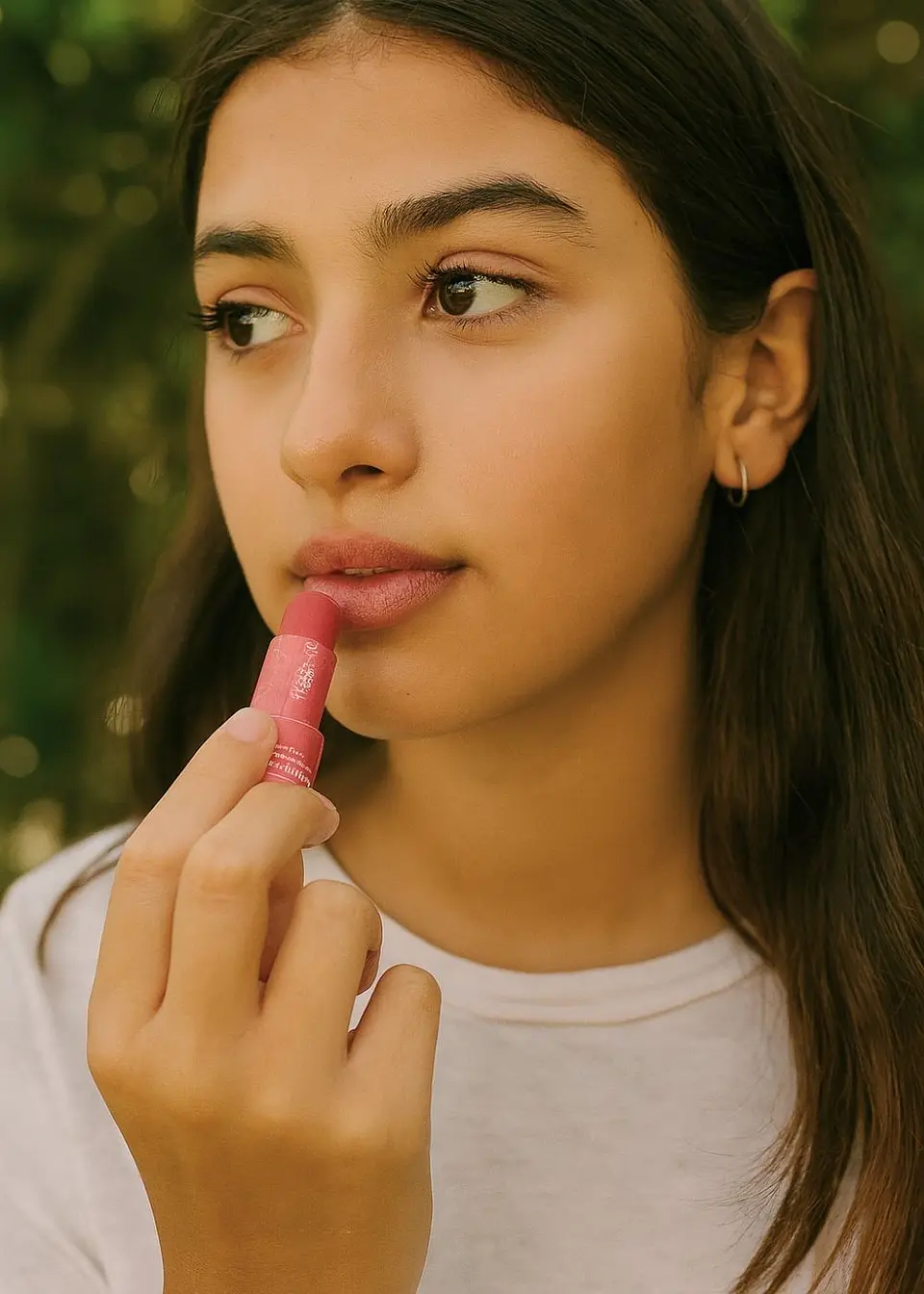 Bálsamo Labial con Color Fresa 9g – 100% Natural, Vegano y Biodegradable 2