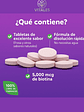 Biotina Natrol 5.000 mcg Fast Dissolve – 250 tabletas | Cabello, Piel y Uñas | Alta absorción y delicioso sabor | Colombia - Miniatura 2