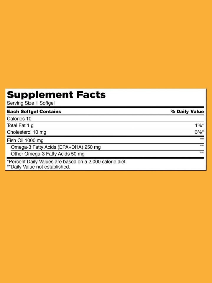 Omega-3 Kirkland Signature 1000 mg – 400 Cápsulas | Salud del corazón, cerebro y articulaciones | Aceite de pescado purificado | Colombia 3