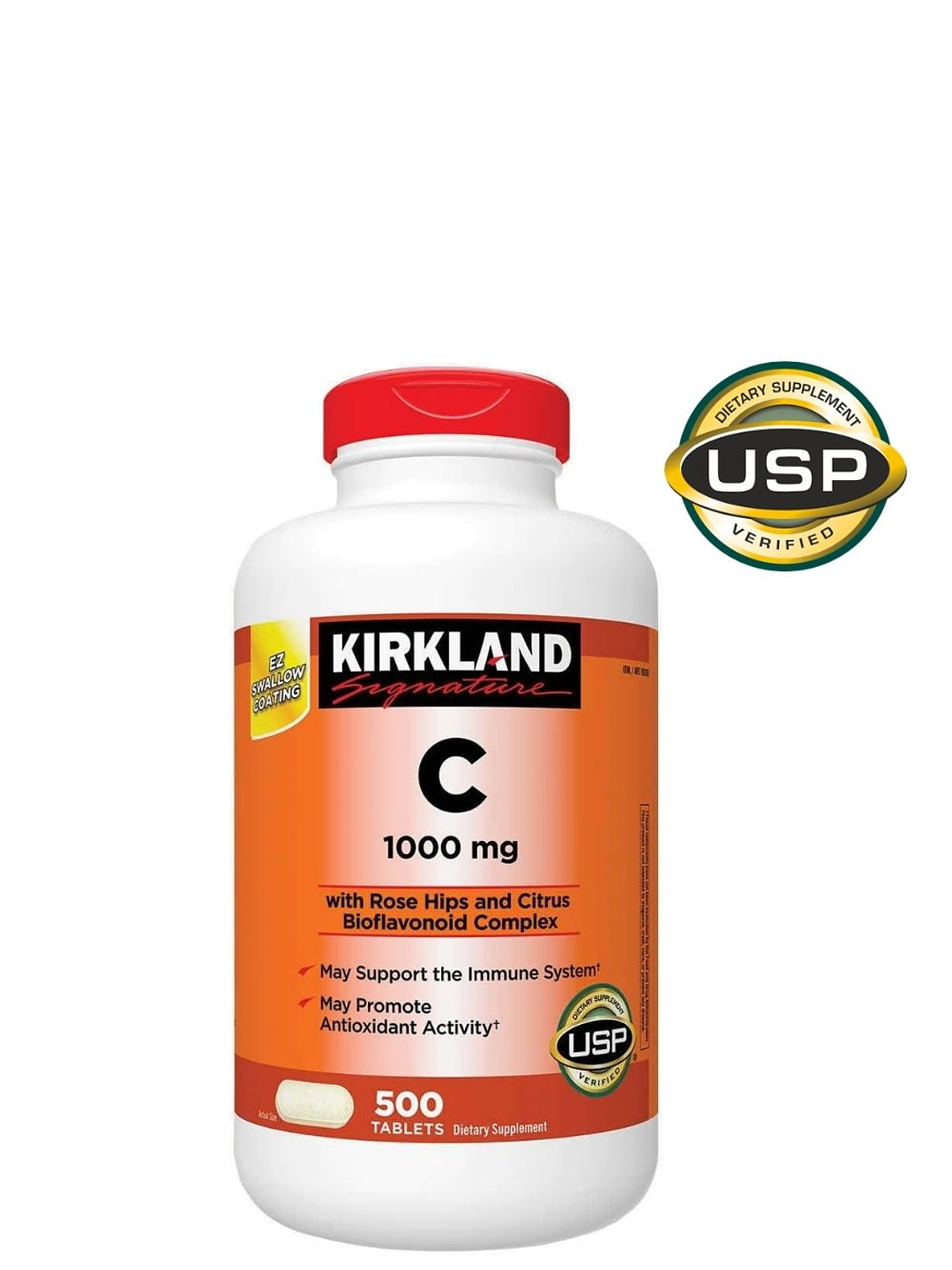 Vitamina C Kirkland 1000mg | 500 tabletas | Alta potencia | Refuerzo inmunológico y antioxidante |Colombia 3