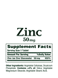Nature’s Bounty Zinc 50 mg x 400 tabletas | Fortalece tus defensa | Colombia  - Miniatura 3