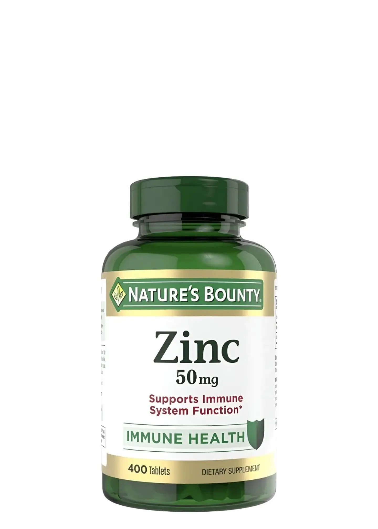 Nature’s Bounty Zinc 50 mg x 400 tabletas | Fortalece tus defensa | Colombia  1