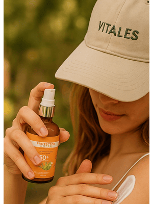 Protector Solar Natural SPF 50+ Mineral | Biodegradable | Libre de Oxibenzona | Apto para Parques Naturales | 100ml | Colombia