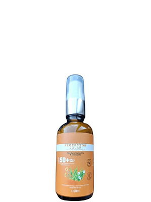 Protector Solar Natural SPF 50+ Mineral | Biodegradable | Libre de Oxibenzona | Apto para Parques Naturales | 50ml | Colombia