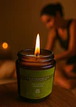 Vela Aromática Humectante Natural con Aceites Esenciales de Cidrón y Manzanilla 100g | Doble Propósito: Aroma & Hidratación | Cera de Soya, Coco y Karité | Libre de Fragancias Sintéticas | Colombia - Miniatura 2