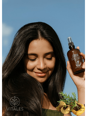 Tónico Capilar Anticaída de Romero y Maca 100 ml | Crecimiento, Fuerza y Equilibrio | Libre de Químicos | Colombia