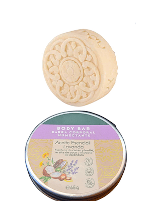 Barra Humectante Natural de Lavanda 65g | Hidratación Profunda, Relajante y Vegana | Libre de Químicos