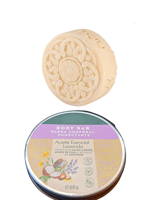 Barra Humectante Natural de Lavanda 65g | Hidratación Profunda, Relajante y Vegana | Libre de Químicos