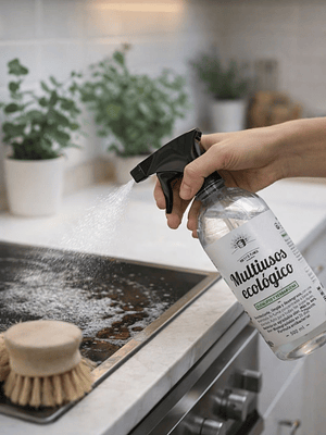 Limpiador Multiusos Eucalipto Ecológico 500 ml | Desengrasante y Desinfectante Natural Antibacterial | 99% Biodegradable | Libre de Químicos Tóxicos