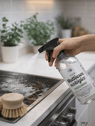 Limpiador Multiusos Eucalipto Ecológico 500 ml | Desengrasante y Desinfectante Natural Antibacterial | 99% Biodegradable | Libre de Químicos Tóxicos