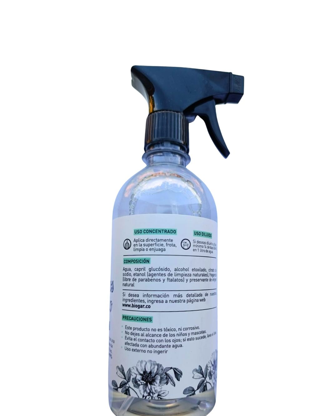 Limpiador Multiusos Eucalipto Ecológico 500 ml | Desengrasante y Desinfectante Natural Antibacterial | 99% Biodegradable | Libre de Químicos Tóxicos 3