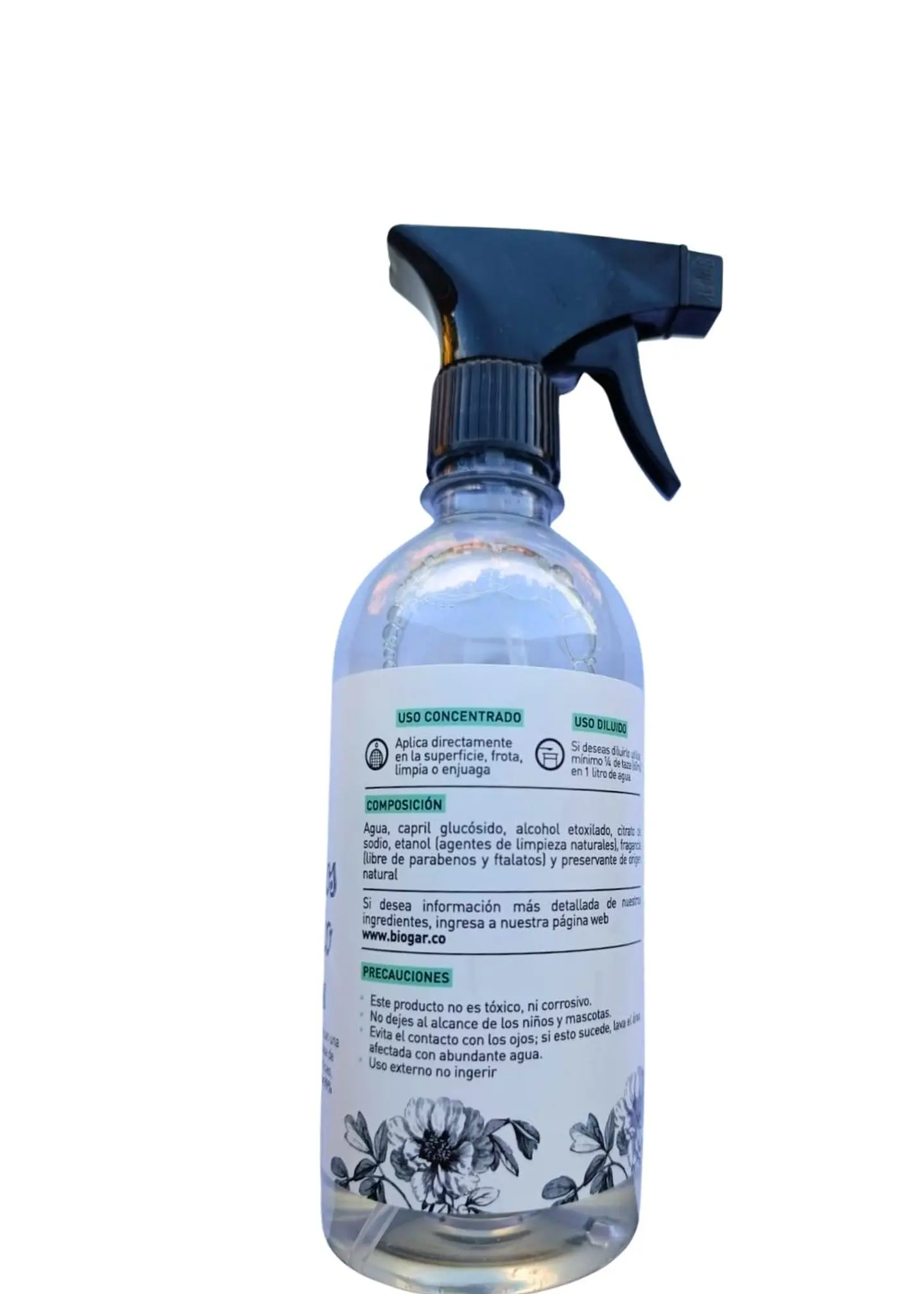 Limpiador Multiusos Eucalipto Ecológico 500 ml | Desengrasante y Desinfectante Natural Antibacterial | 99% Biodegradable | Libre de Químicos Tóxicos 3