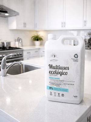 Limpiador Multiusos Eucalipto Ecológico 1 Galón (3,785 L) | Mayor Ahorro y Rendimiento | Desengrasante y Desinfectante Natural Antibacterial | 99% Biodegradable | Libre de Químicos Tóxicos