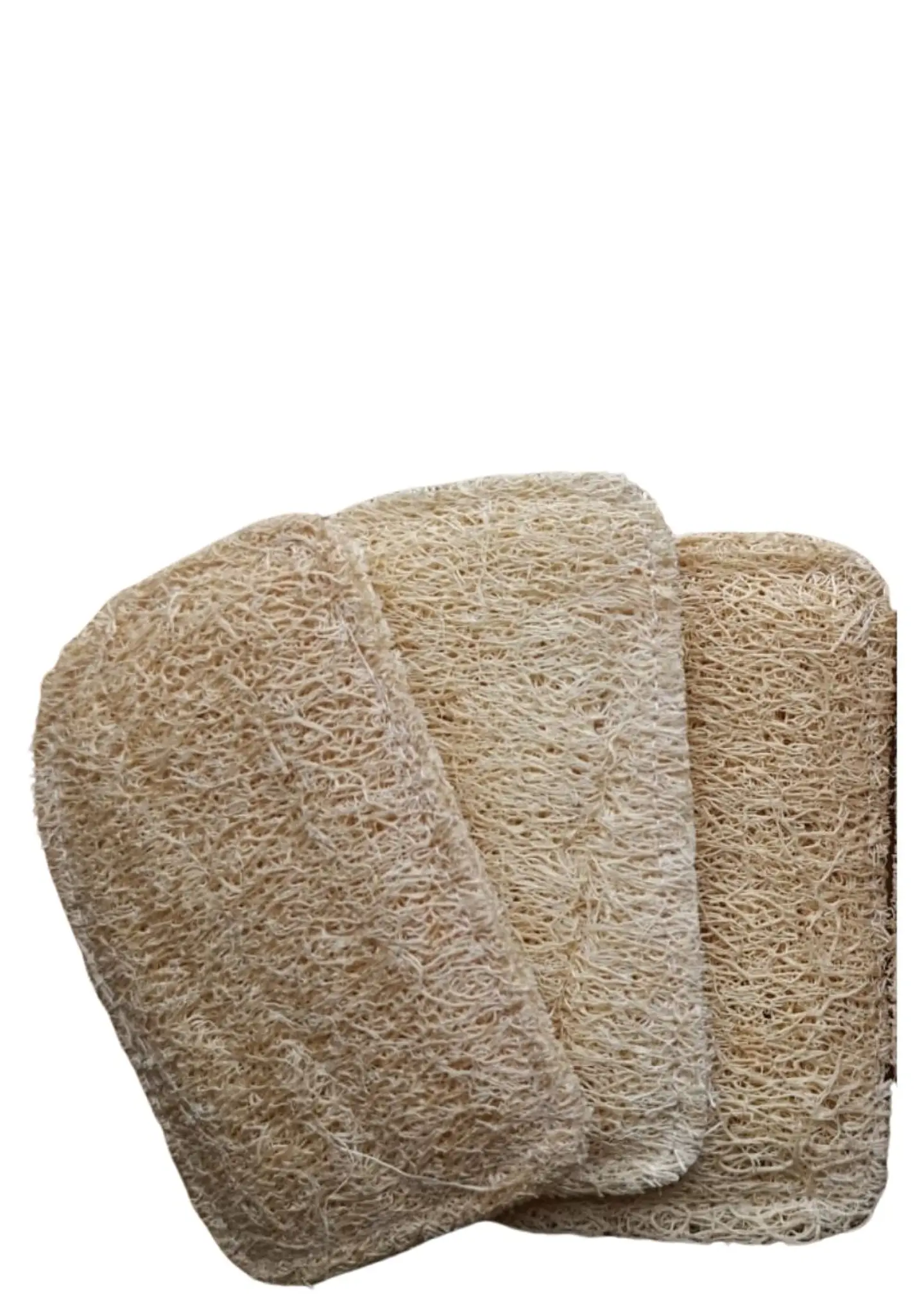 Esponjilla Ecológica de Luffa x 3 | Uso Corporal o Cocina | 100% Natural y Compostable | No Raya | Biodegradable 1