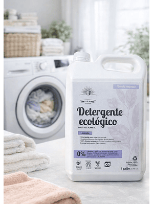 Detergente Ecológico Lavanda Silvestre 1 Galón (3,785 L) | Mayor Ahorro y Rendimiento | Biodegradable | Sin Petroquímicos ni GMO’s | Apto para Bebés y Mascotas