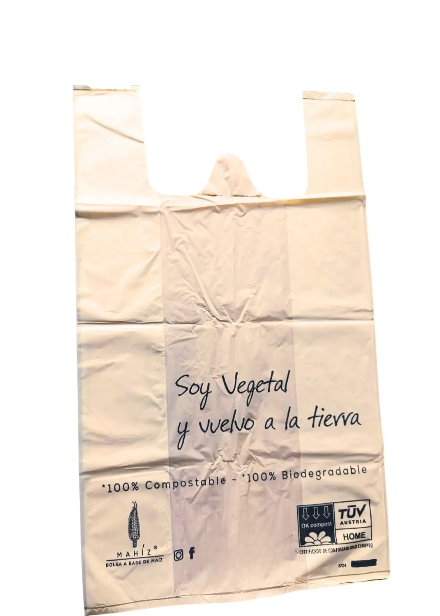 Bolsas Cargaderas de Maíz Compostables x50 | Biodegradables, Resistentes y Sin Microplásticos |Aptas para contacto indirecto con alimentos 1