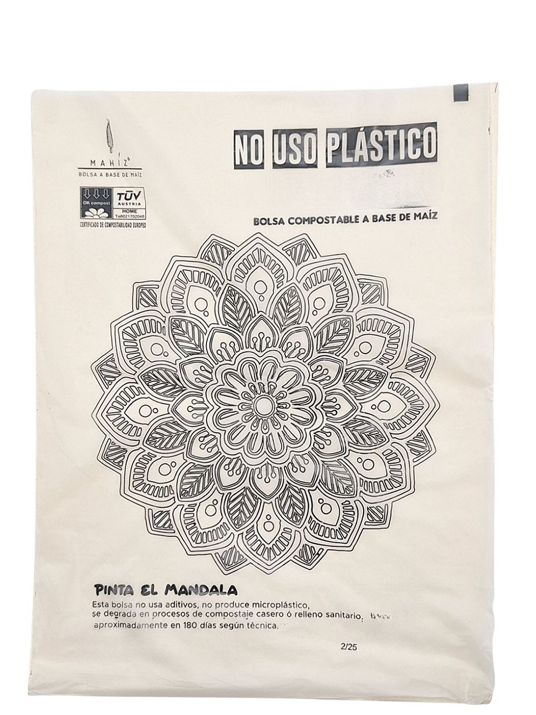 Bolsas Compostables de Maíz Pequeñas x60 (dos diseños por paquete) Recoger Desechos Mascotas -Multiusos | Coloreables, Sin Microplásticos y 100% Biodegradables | 20cm*25Ccm 1