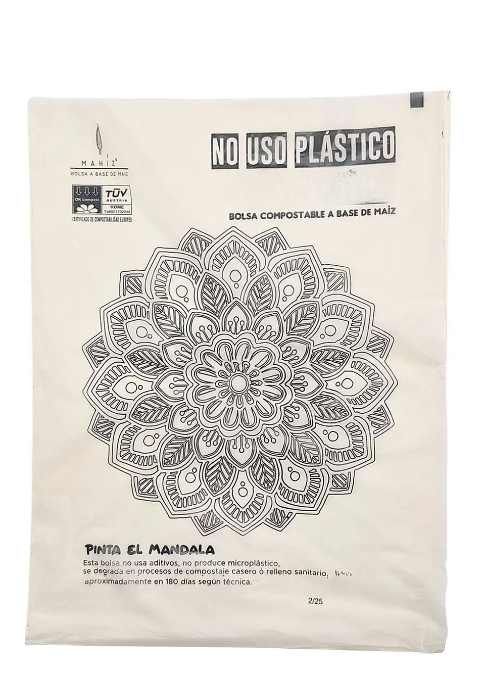 Bolsas Compostables de Maíz Pequeñas x60 (dos diseños por paquete) Recoger Desechos Mascotas -Multiusos | Coloreables, Sin Microplásticos y 100% Biodegradables | 20cm*25Ccm 1