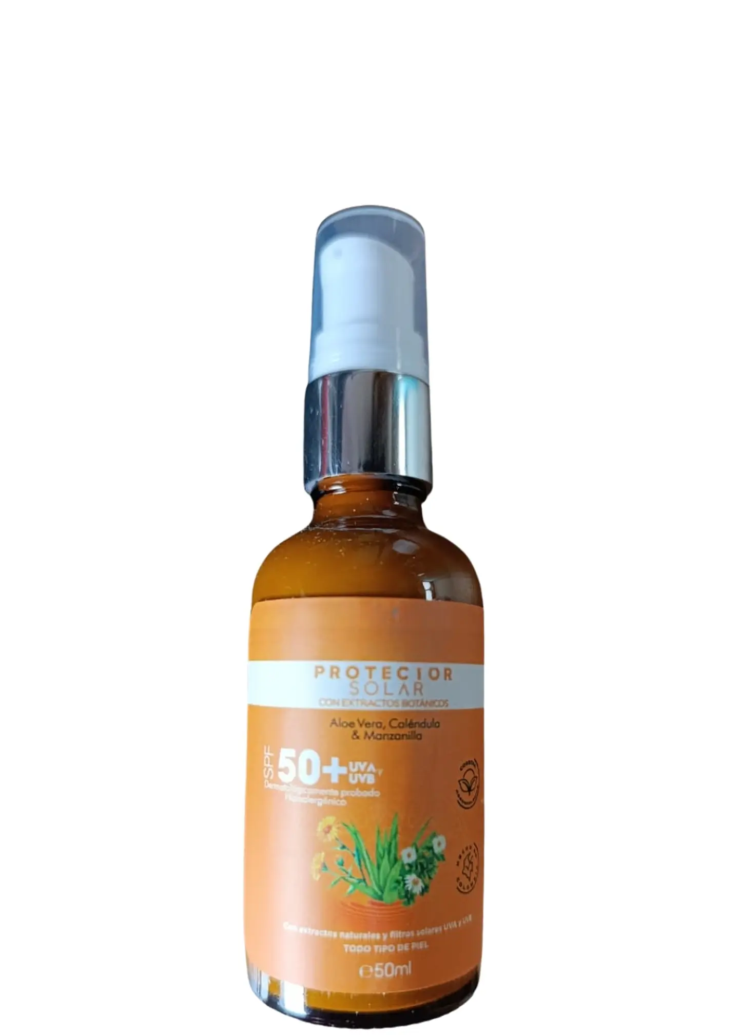 Protector Solar Natural SPF 50+ Mineral | Biodegradable | Libre de Oxibenzona | Apto para Parques Naturales | 100ml | Colombia 1