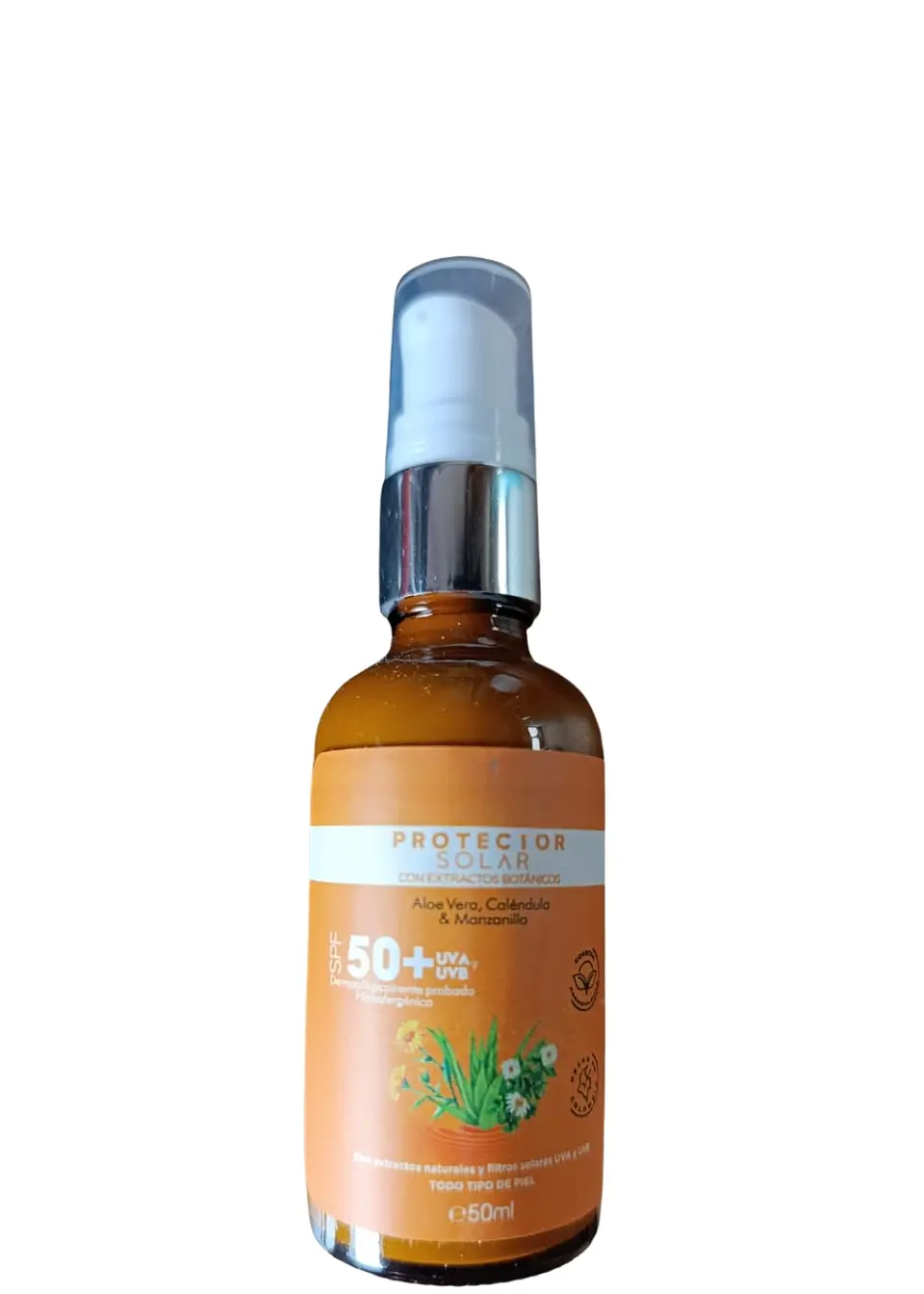 Protector Solar Natural SPF 50+ Mineral | Biodegradable | Libre de Oxibenzona | Apto para Parques Naturales | 100ml | Colombia 1