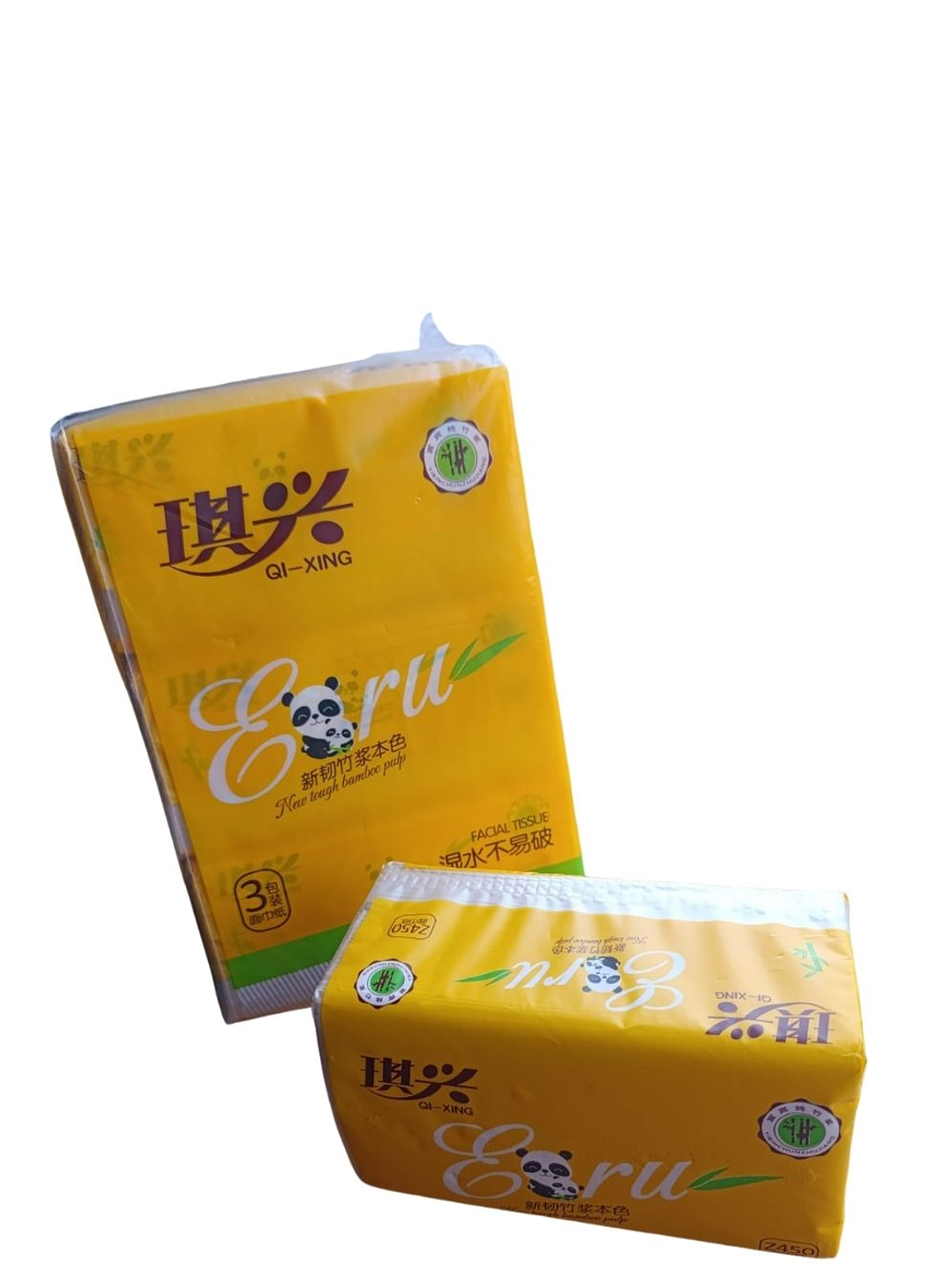 Servilletas de Bambú Triple Hoja x 450 Unidades | Biodegradables, Ultra Absorbentes y Libres de Químicos 3