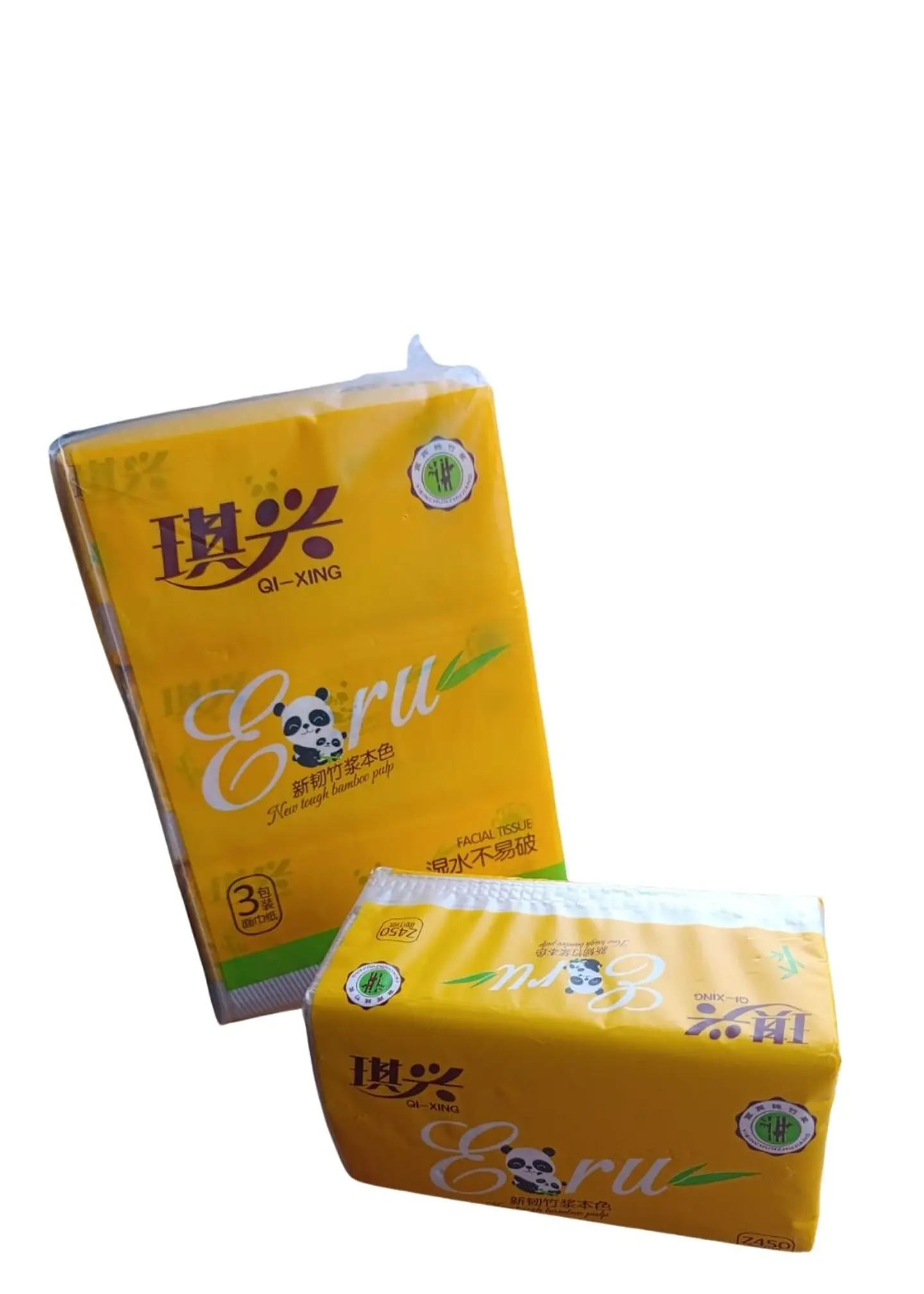 Servilletas de Bambú Triple Hoja x 450 Unidades | Biodegradables, Ultra Absorbentes y Libres de Químicos 3