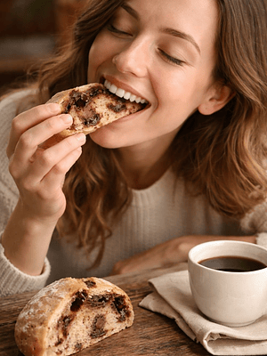 Mogolla Artesanal de Chocolate con Masa Madre horneadas frescas bajo pedido | Sin Conservantes | Pan Natural Fermentación Lenta | Minimo 12 unidades por pedido