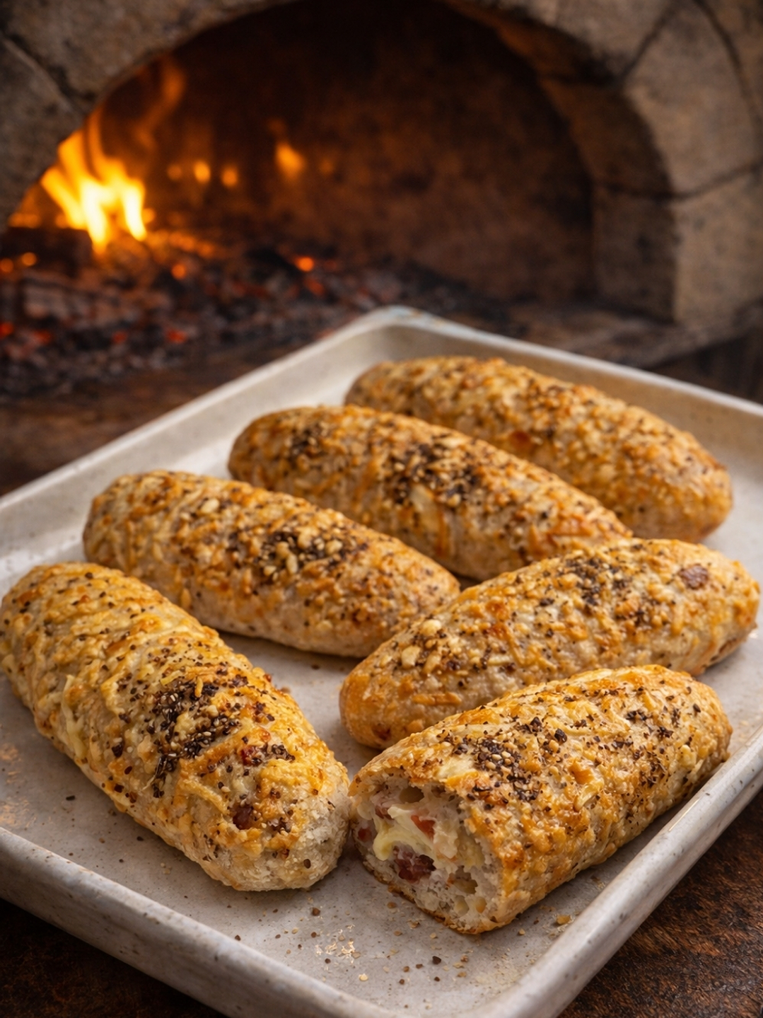 Palo Artesanal de Tocineta y Queso | Masa Madre Natural | Hecho Bajo Pedido  | Sin Conservantes | Fermentación Lenta | Minimo 10 unidades por pedido 3