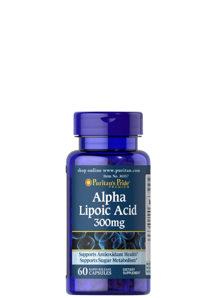 Alpha Lipoic Acid 300 mg Puritan’s Pride® | Antioxidante Celular y Soporte Metabólico | 60 Cápsulas | Colombia 1