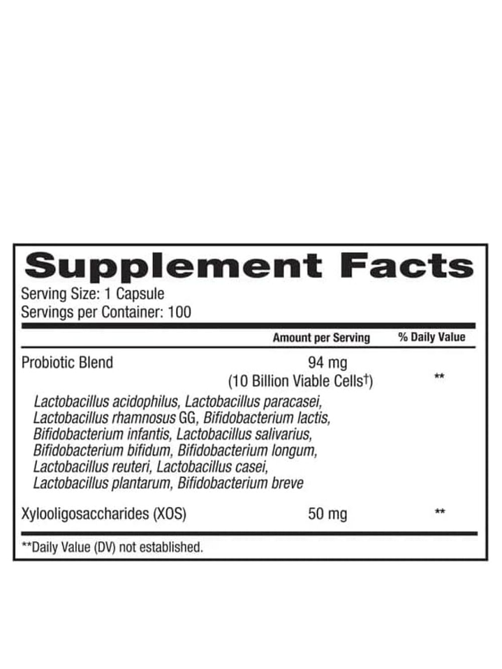 Trunature Advanced Digestive Probiotic 12 Cepas | Soporte Digestivo Diario | 100 Cápsulas | Colombia 3