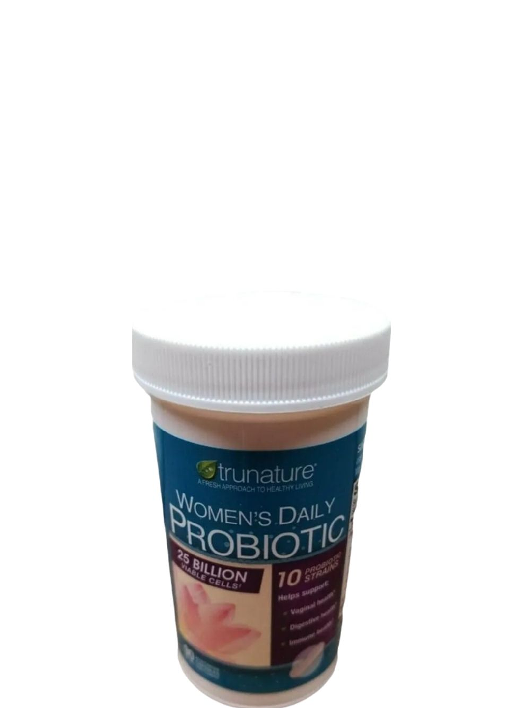 Trunature Women’s Daily Probiotic 10 Cepas | Soporte Digestivo y Femenino | Uso Diario  | 90 Cápsulas | Colombia 2