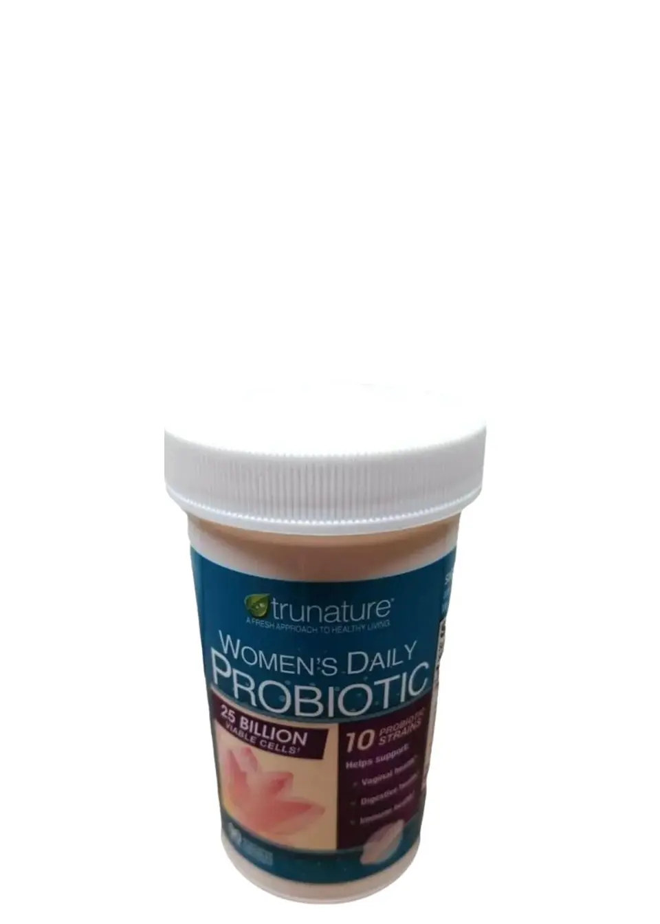 Trunature Women’s Daily Probiotic 10 Cepas | Soporte Digestivo y Femenino | Uso Diario  | 90 Cápsulas | Colombia 2