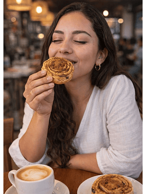 5 rollos de Canela Natural con Harina de Maíz, Arándanos y Panela Orgánica | 250 g | Artesanal y sin conservantes  | Minimo 3 unidades por pedido