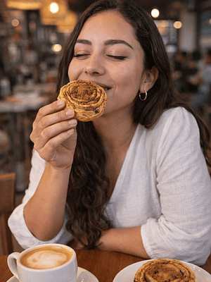 5 rollos de Canela Natural con Harina de Maíz, Arándanos y Panela Orgánica | 250 g | Artesanal y sin conservantes  | Minimo 3 unidades por pedido