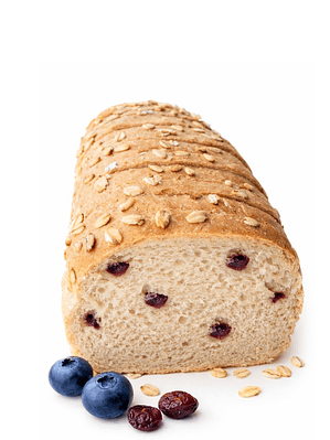 Pan Masa Madre de Avena y Arándanos Tajado 520 g | Fermentación Natural | Sin Conservantes Artificiales | Artesanal | Sin Azúcar, Sin Lácteos | Hecho Bajo Pedido