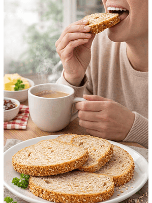 Pan Tajado de Quinua 640 g | Sin Azúcar | Vegano | Fuente de Fibra | Hecho Artesanalmente