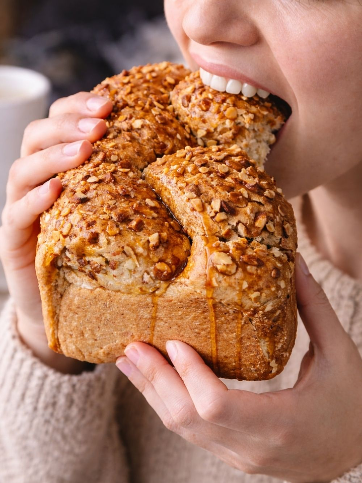 Pan Integral de Miel Maple y Almendras 400 g | Sin Azúcar | Vegano | Fuente Natural de Fibra 2