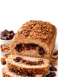 Pan Integral de Chocolate, Nuez y Almendras Tajado 550 g | Sin Huevo | Libre de Lactosa | Libre de Sodio | Libre de Colesterol | Fuente de Fibra - Miniatura 1
