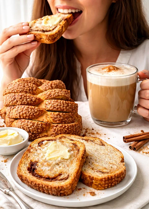 Tostadas Dulces y Caneludas Integrales (9 unidades) | Fuente Natural de Fibra | Sin Huevo ni Lácteos