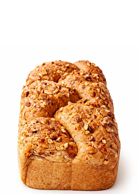 Pan Integral de Miel Maple y Almendras 400 g | Sin Azúcar | Vegano | Fuente Natural de Fibra