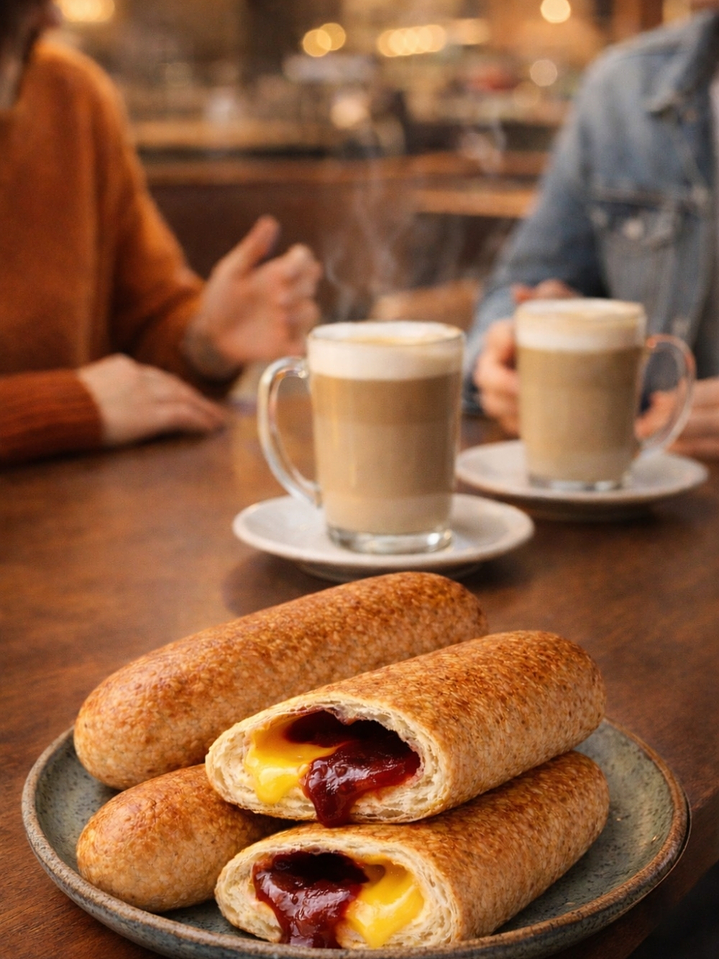 Cuatro Palos de Guayaba y Queso Vegano de Soya 14 cm | Sin Azúcar | Sin Lactosa | Alto en Proteína | Apto para Veganos 2